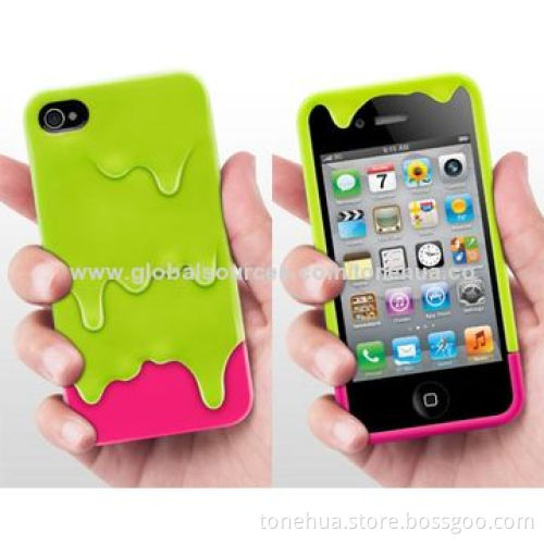 Ice Cream Silicone Covers for iPhone 4/4S, Fashionable Design